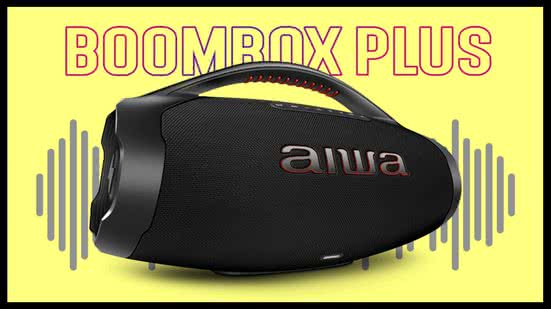 Boombox Plus Aiwa - Divulgação