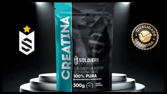 Creatina Soldiers Nutrition - Divulgação