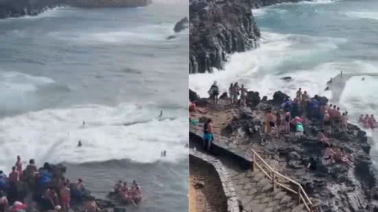 Reprodução / Redes Sociais / X / @WeatherMonitors