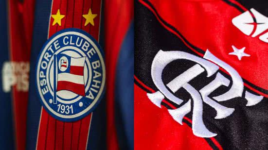 Rafael Rodrigues/EC Bahia e PaulaReis/Flamengo