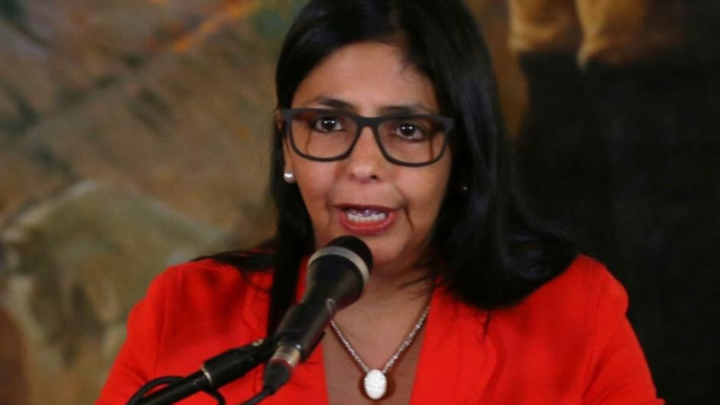 Reprodução/Facebook/Delcy Rodríguez