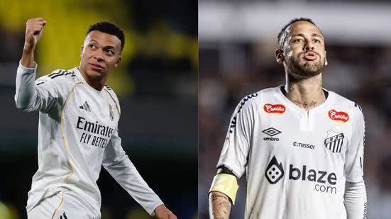 Reprodução / Redes Sociais / Instagram / @k.mbappe - Raul Baretta / Santos