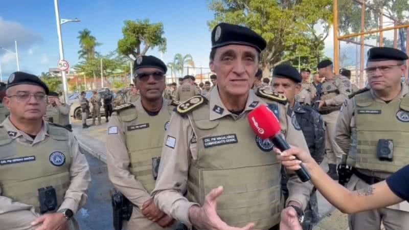 Imagem Comandante-geral da PM garante emprego máximo da tropa na Operação Força Total: "Todos na área"