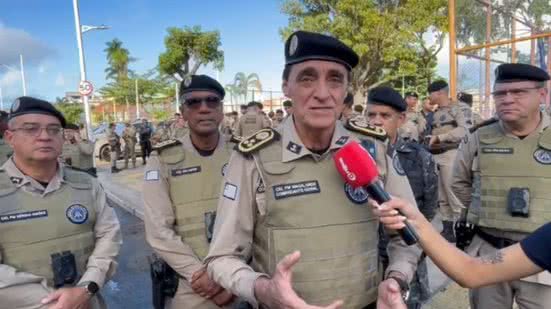 Imagem Comandante-geral da PM garante emprego máximo da tropa na Operação Força Total: "Todos na área"