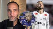 Reprodução / Canal do Jorge Iggor - Rafael Ribeiro / CBF - Raul Baretta / Santos FC