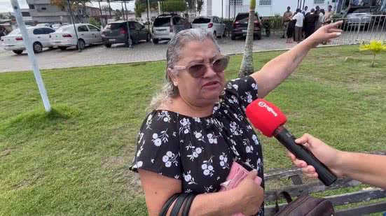 Dolores Freitas, mãe da vítima - Reprodução/Bnews