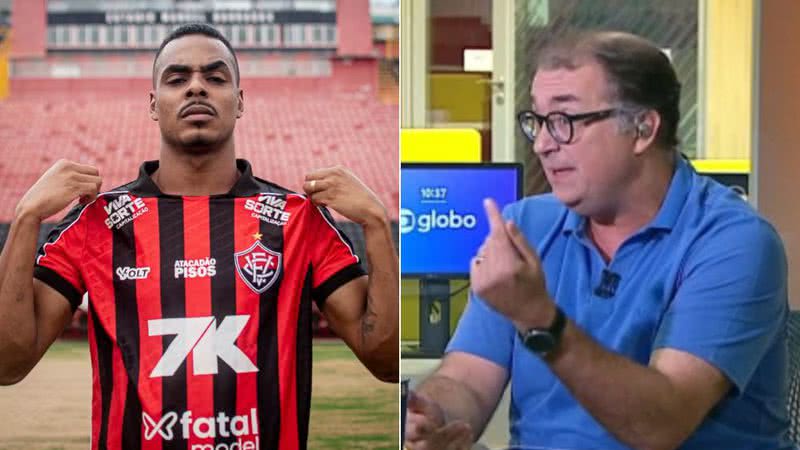 Victor Ferreira | EC Vitória e Reprodução | TV Globo