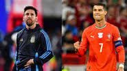 Reprodução/X/@AFASeleccionEN e Reprodução/X/@selecaoportugal