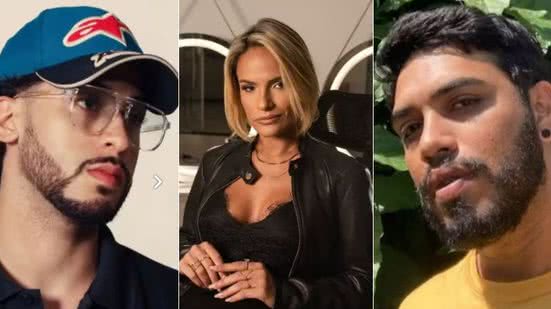 Rafael Nunes Di Lauro Dias, Verônica Silva Cardoso Gama e Cassiano Dias Brito - Reprodução/Redes Sociais