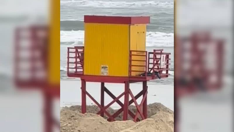Imagem Posto de apoio de salva-vidas é arrombado em praia de Salvador; veja