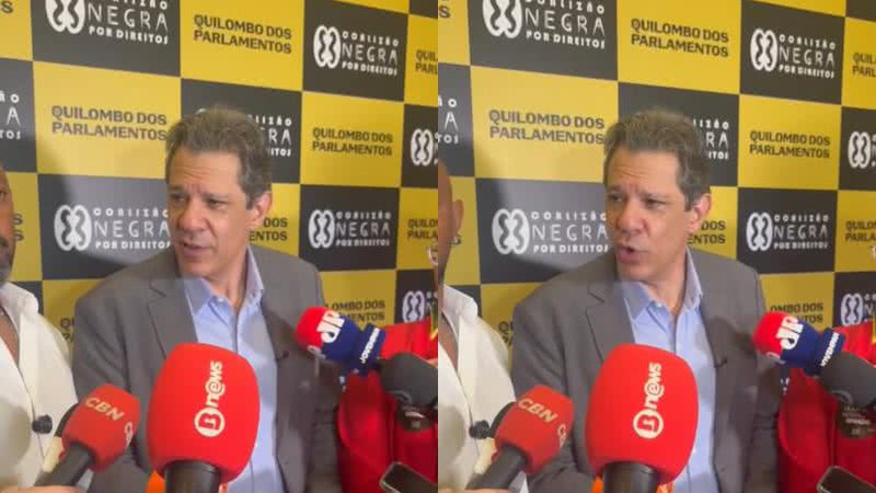 Fernando Haddad - Carolina Papa/Bnews