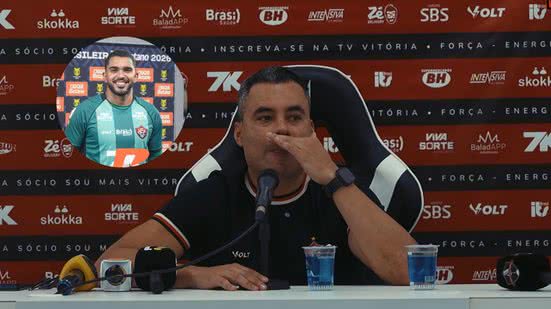 Reprodução/TV Vitória | Victor Ferreira/EC Vitória