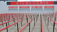 Bilheteria do barradão - Divulgação