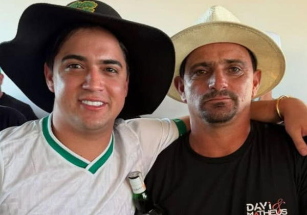 Nattanzinho Lima e pai - Reprodução/Redes Sociais