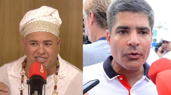 Pai Fábio D'oxum e ACM Neto - Bnews