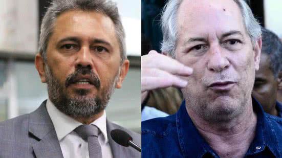 Elmano de Freitas e Ciro Gomes - Reprodução