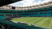 A Arena Fonte Nova teve a estréia de uma nova voz ontem (30), pelo Campeonato Brasileiro - Reprodução