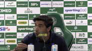 Após a partida, Abel Ferreira voltou a elogiar o atacante e reforçou que uma eventual saída dependerá de uma porposta considerada adequada para o clube - Reprodução/TV Palmeiras