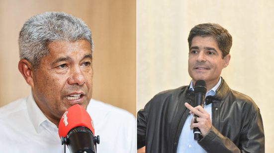 Jerônimo Rodrigues e ACM Neto - Adriel Francisco e Divulgação