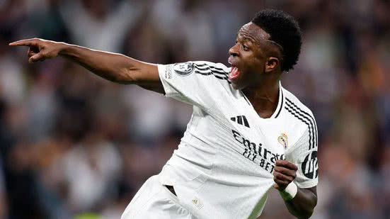 O técnico José Mourinho saiu em defesa de Vini Jr.após o atacante ser vaiado - Divulgação/ Real Madrid