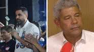 ex-prefeito da cidade de Itaberaba, Ricardo Mascarenhas, e Jerônimo - Divulgação e Reprodução/BNewsTV