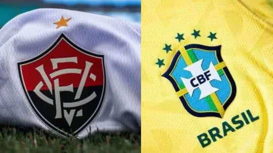 Victor Ferreira / EC Vitória e Reprodução / Samara Moumei / CBF