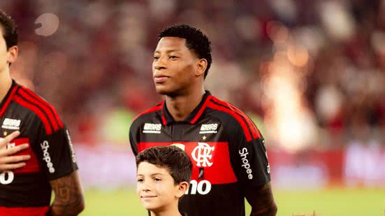 Neste domingo (6), Gonzalo Plata se manifestou pela primeira vez - Divulgação / Clube de Regatas Flamengo