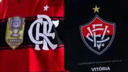 Divulgação/Flamengo - Victor Ferreira/EC Vitória