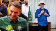 Vittor Sales/Campanha de Flávio Bolsonaro e Ricardo Stuckert/Campanha de Lula