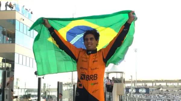 Gabriel Bortoleto ficou em 11º por apenas 0s001, mas larga em décimo graças à punição de Andrea Kimi Antonelli - Reprodução / F2