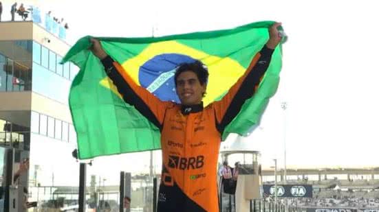 Gabriel Bortoleto ficou em 11º por apenas 0s001, mas larga em décimo graças à punição de Andrea Kimi Antonelli - Reprodução / F2