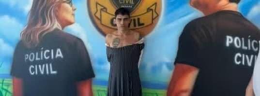 Homem também é suspeito de participar de facção criminosa - Reprodução/Polícia Civil