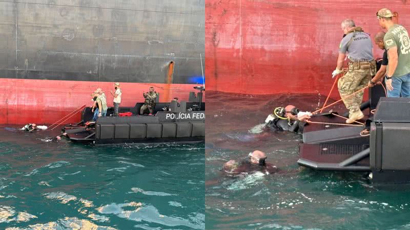 Reprodução/SSP e PF