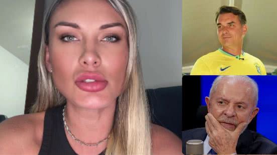 Reprodução/Redes sociais/Charles Vieira/Campanha Flávio Bolsonaro/ Agência Brasil