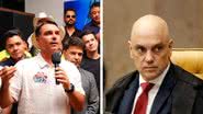 Charles Vieira/Campanha Flávio Bolsonaro e Bruno Peres/Agência Brasil