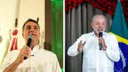 Charles Vieira/Campanha Flávio Bolsonaro e Ricardo Stuckert/Campanha de Lula