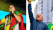 Charles Vieira/Campanha Flávio Bolsonaro e Ricardo Stuckert/Campanha de Lula