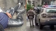 Moradores acreditam que o autor do acidente foi um policial militar - Arquivo pessoal