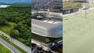Divulgação | Prefeitura de São Vicente, Santos FC e Reprodução