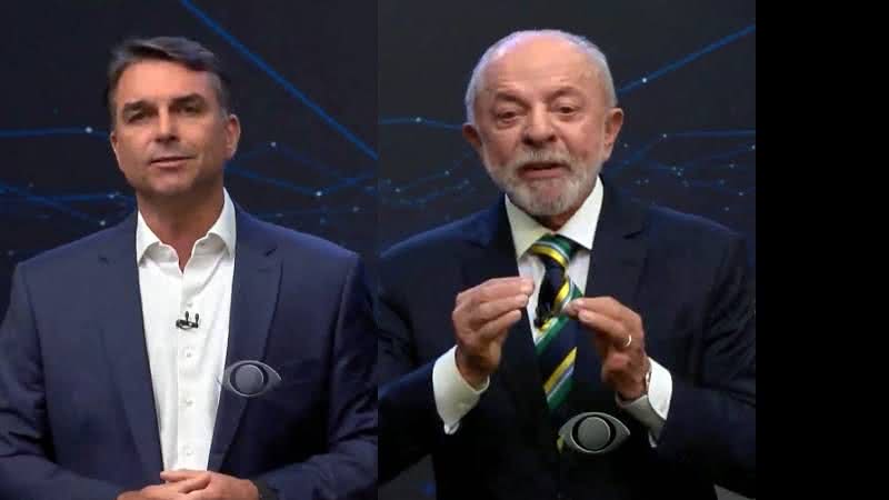 Debate Lula e Flávio Bolsonaro: Caos e Tensão Marcam Encontro - Reprodução/BAND