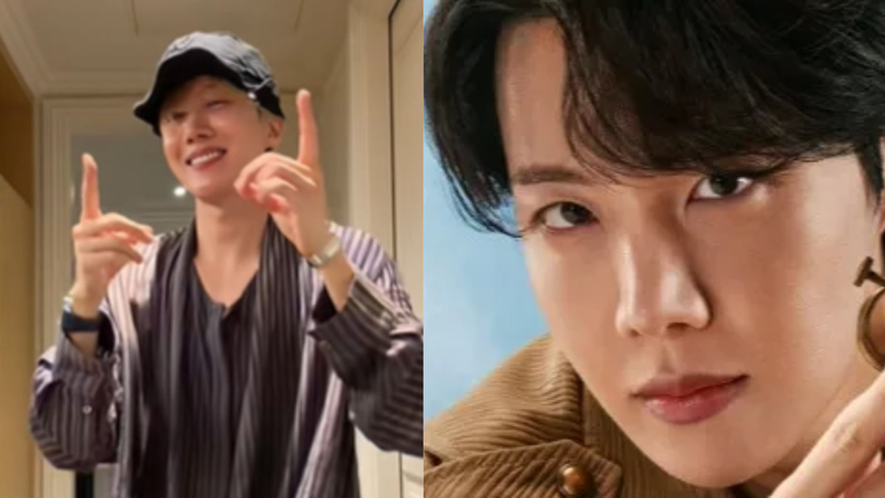 J-Hope dançou ao som de “Quero ver na Hora H”, da Cacau Chuu - Redes Sociais