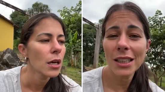 Imagem Vídeo: Jéssica Senra desabafa sobre 'cancelamento' na internet após não declarar voto