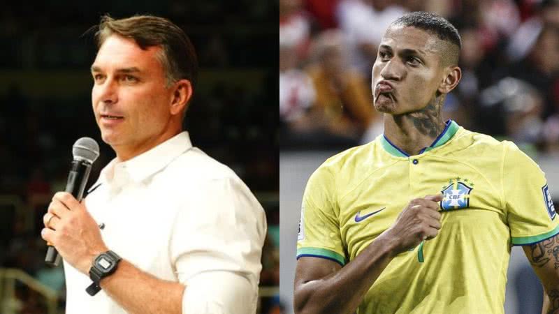 Charles Vieira / Campanha de Flávio Bolsonaro - Rafael Ribeiro / CBF
