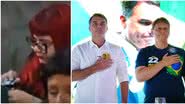 Reprodução / Vittor Sales - Campanha de Flávio Bolsonaro