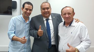 Prates, Régis e Ubaldino - Divulgação