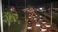 Estrada do Coco em direção ao Litoral Norte congestiona em véspera de feriado