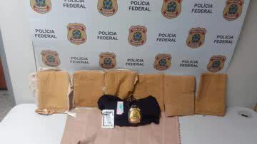 Imagem Jovem é presa tentando levar droga para Europa