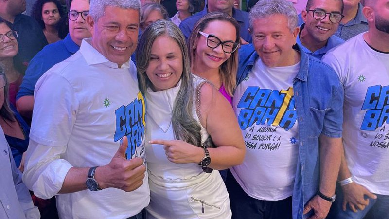 Rose Requião e o Governador Jerônimo Rodrigues - Reprodução