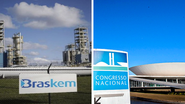 Montagem/Divulgação/ Braskem e Edilson Rodrigues/Agência Senado