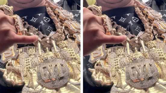 Imagem Líder do CV: Saiba quem é o traficante dono de cordão de ouro "ostentado" por influenciador baiano